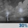 Tonight: A 30 percent chance of showers and thunderstorms, mainly before 8pm. Partly cloudy, with a low around 57. West northwest wind 7 to 10 mph becoming east in the evening. Winds could gust as high as 17 mph. New precipitation amounts between a tenth and quarter of an inch, except higher amounts possible in thunderstorms. Tonight: A 30 percent chance of showers and thunderstorms, mainly before 8pm. Partly cloudy, with a low around 57. West northwest wind 7 to 10 mph becoming east in the evening. Winds could gust as high as 17 mph. New precipitation amounts between a tenth and quarter of an inch, except higher amounts possible in thunderstorms.