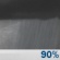 Tonight: Showers and possibly a thunderstorm before 4am, then a chance of showers and thunderstorms, mainly between 4am and 5am.  Low around 57. East wind 13 to 17 mph, with gusts as high as 24 mph.  Chance of precipitation is 90%. New rainfall amounts between a quarter and half of an inch possible. 